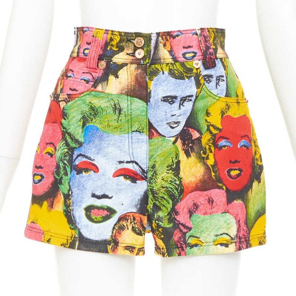 Versace 2018 Monroe Warhol Shorts